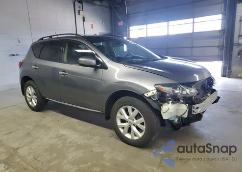 2013 Nissan Murano S z USA, uszkodzony, nr VIN JN8AZ1MW3DW318510